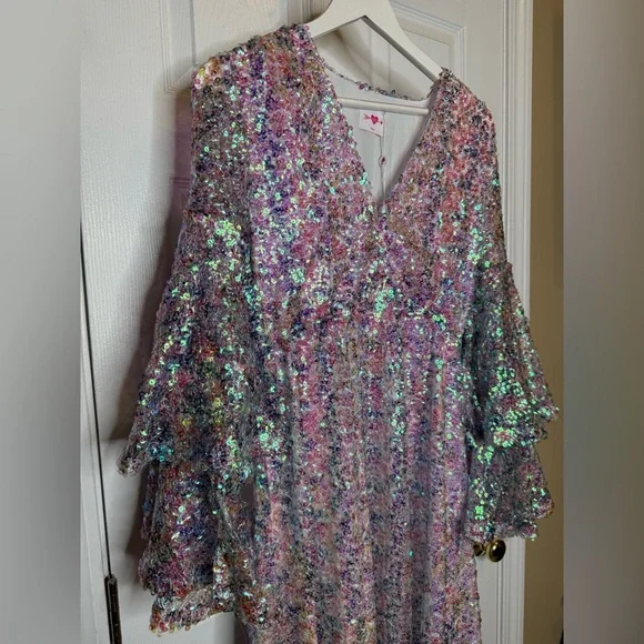 Buddy Love | Colette Long Sleeved Maxi Dress - Flash | Small - Picture 6 of 11